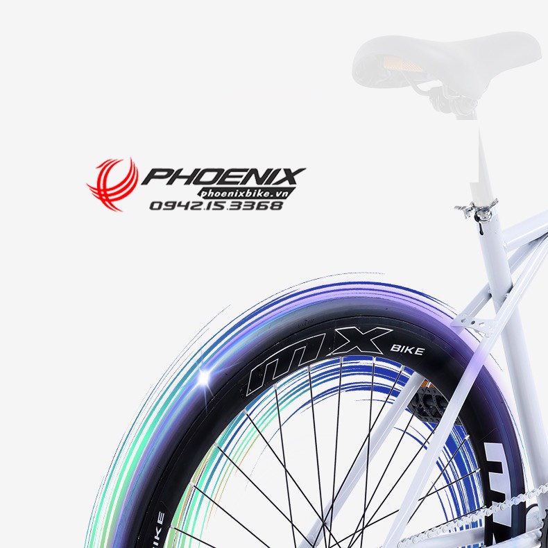 Xe đạp Fixed Gear EG-01 vành 60 2022 siêu rẻ