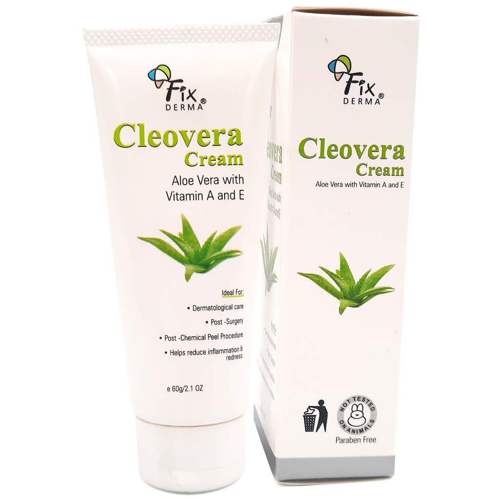 Kem Dưỡng Ẩm Nha Đam Lô Hội Trẻ Hóa Làn Da Fixderma Cleovera Cream 60g