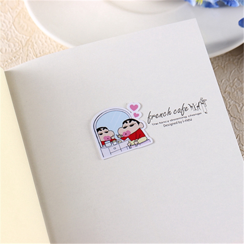❀ Crayon Shin-chan Q-1 Giấy và decal dán tường❀ 40Pcs/set Anime Album Scrapbooks Mixed DIY Decor Stickers ML07421