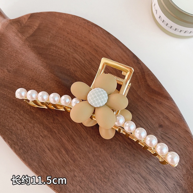Kẹp Tóc Kim Loại Hình Hoa Hướng Dương Phong Cách Hàn Quốc