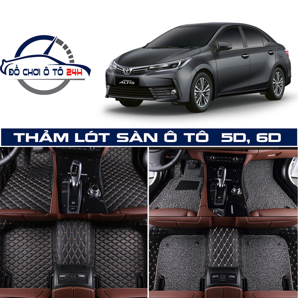 Thảm lót sàn ô tô 5D,6D Toyota Altis 2014-2018