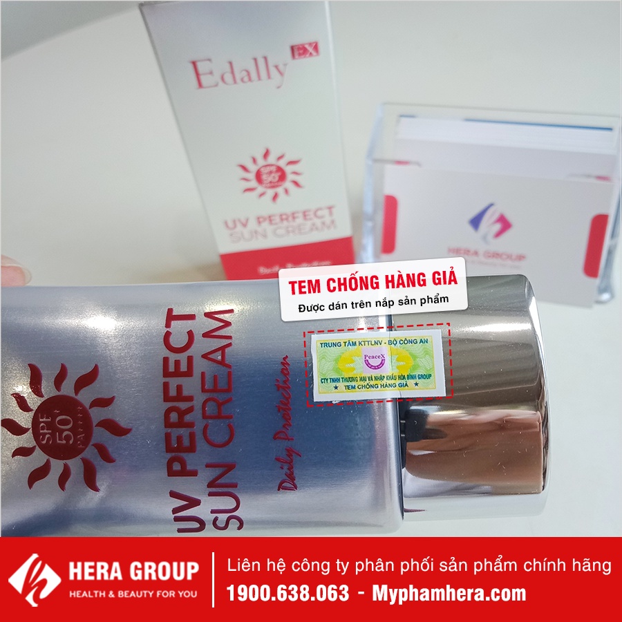 Bộ Kem Trang Điểm Chống Nắng Dưỡng Trắng Da Ban Ngày Edally