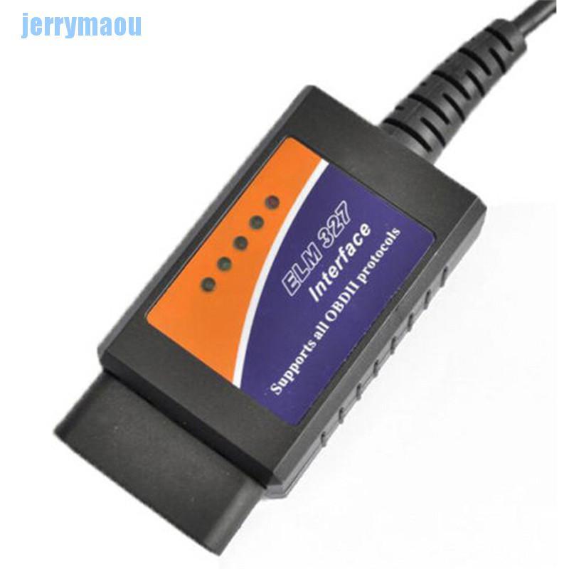 Dây Cáp Chuẩn Đoán Lỗi Ô Tô Elm327 Obd2 Cho Windows Pc Máy Tính