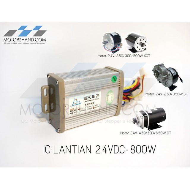 Bộ điều tốc động cơ chổi than xe điện Lantian 24V-800W