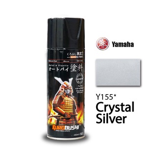 COMBO Sơn Samurai màu bạc pha lê Y155 gồm 4 chai đủ quy trình độ bền cao (Lót 2K04 – Nền 124 - Màu Y155 - Bóng 2K01)
