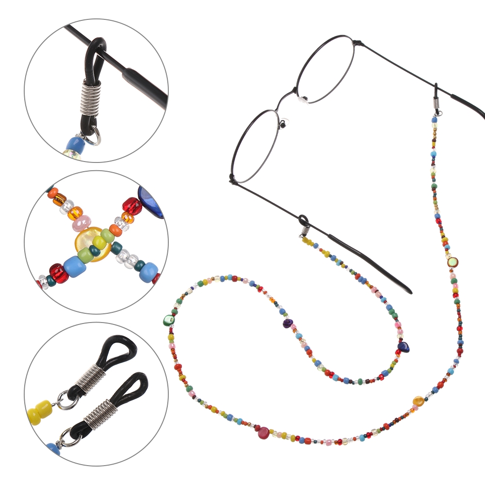 Kính ngọc trai chống trượt đính đá nhiều màu sắc