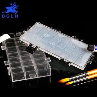 Khay nhựa 24 ô đựng bột làm móng