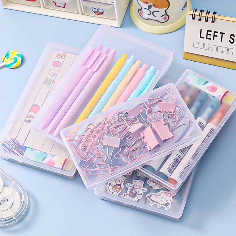 Hộp Đựng Đồ Dùng Trong Suốt Đa Năng Tiện Dụng