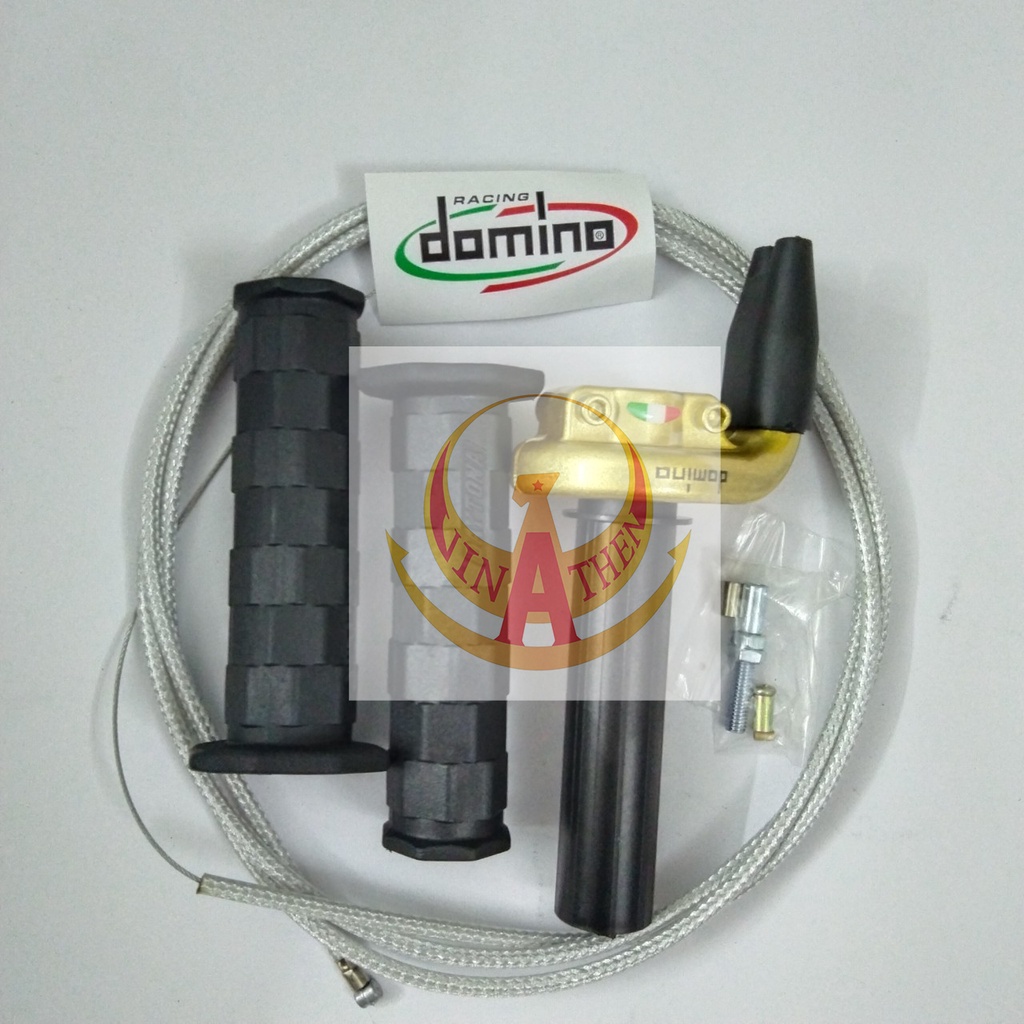 CÙM TĂNG TỐC DOMINO 2 DÂY TRÊN + DÂY GA THÁI, DÂY GA TRÊN THÍCH HỢP SỬ DỤNG CHO XE GHI ĐÔNG TRẦN