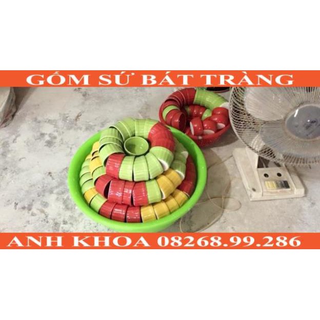 10 Cốc làm caramen - Gốm sứ Bát Tràng Anh Khoa