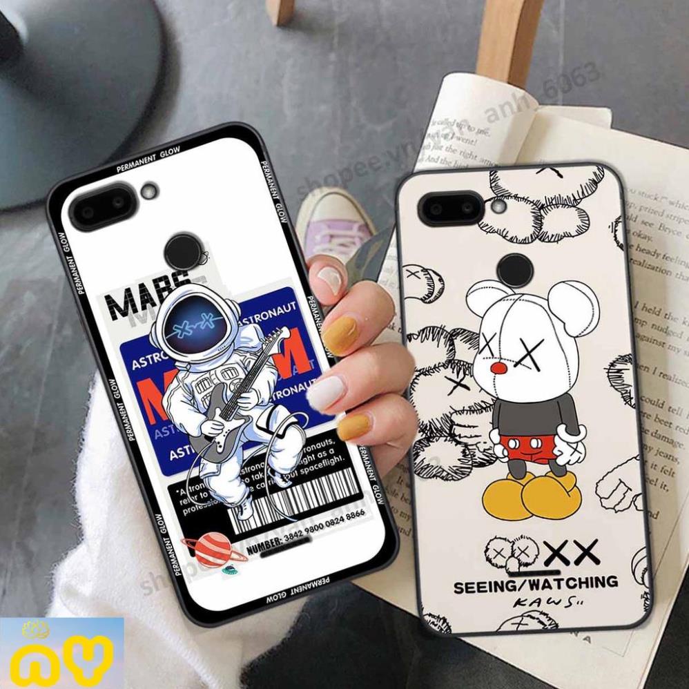 Ốp lưng Xiaomi Redmi 6 be@r brick mars thời trang, Ốp lưng lưng điện thoại viền dẻo siêu chất Như Ý