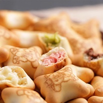 [ Bão sale ] Combo 10 gói Bánh gấu nhân Socola - Dâu tây - Sữa - Sữa Chua thơm ngon giòn tan