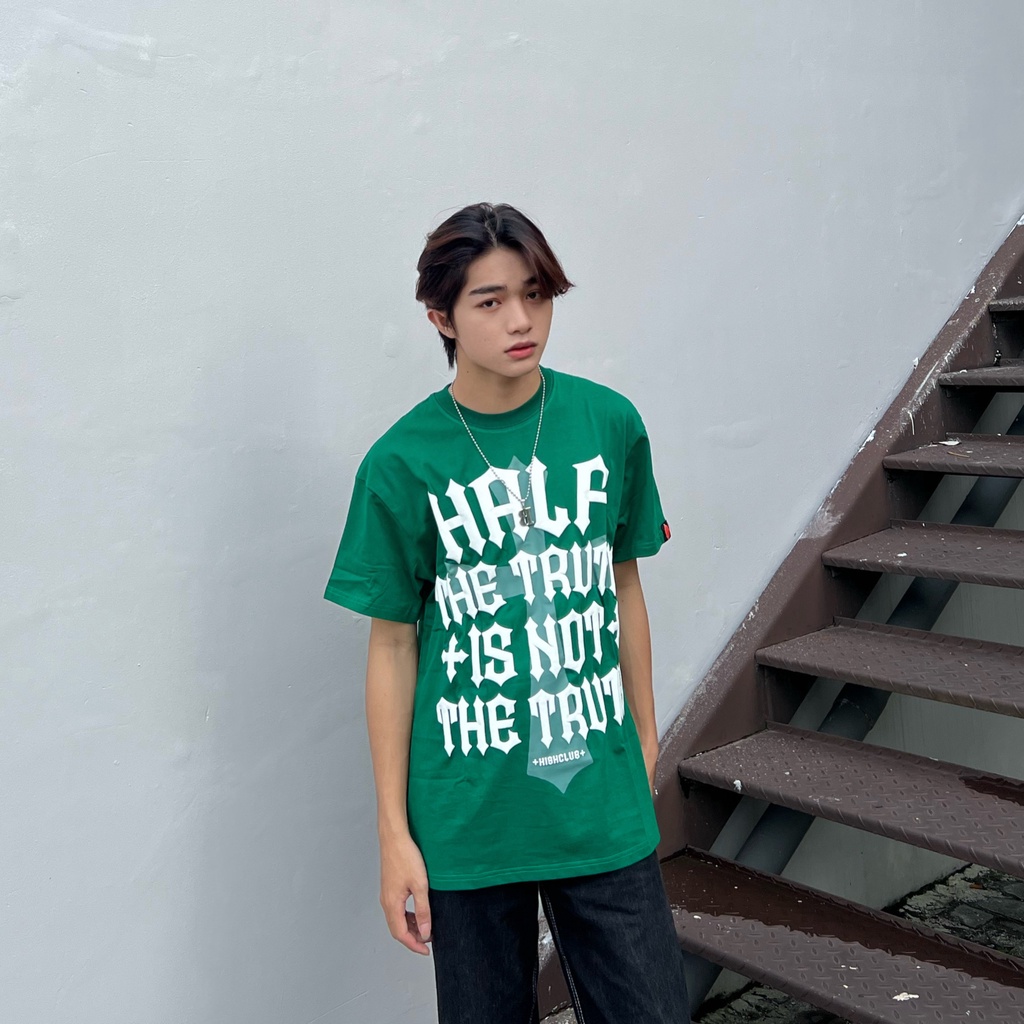 Áo Thun GOTHIC Tay Lỡ Unisex Nam/Nữ màu 6 Màu Cổ Tròn - HIGHCLUB Brand Chính Hãng