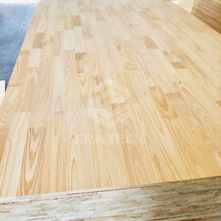 Gỗ thông ghép thanh dài 50cm làm mặt bàn, kệ, tủ nội thất