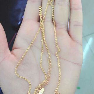 Dây chuyền vàng non
