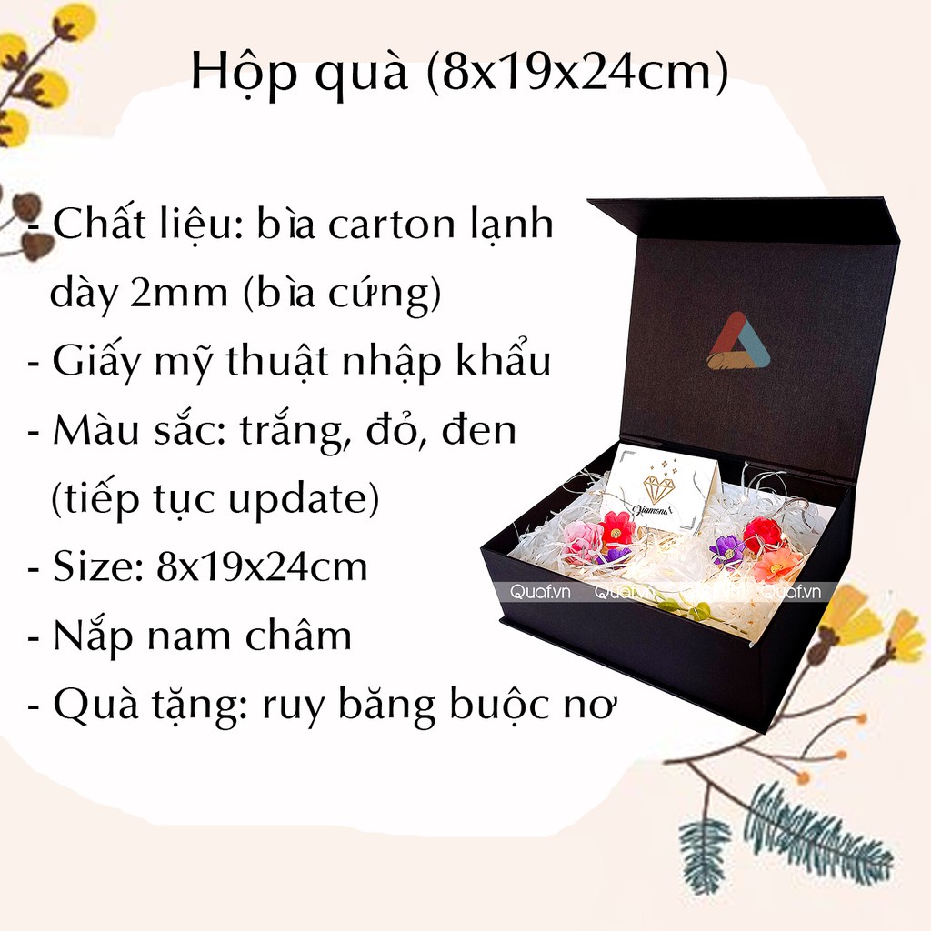 (8x19x24cm) Hộp Quà Sinh Nhật, Hộp Quà Tặng Valentine