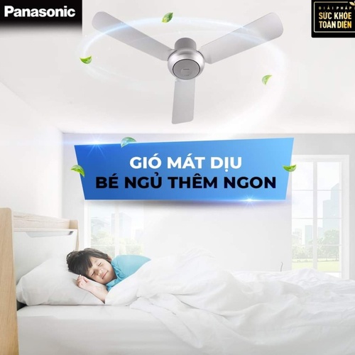 Quạt Trần Panasonic 5 Cánh, 4 Cánh Và 3 Cánh Có Điều Khiển