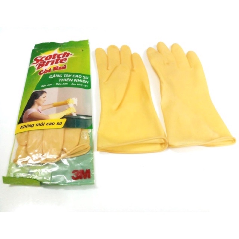 Găng Tay Cao Su Rửa Bát Scotch-Brite 3M