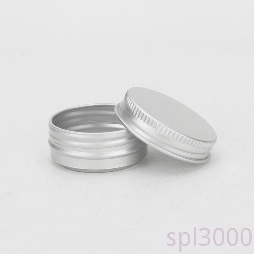 [Hàng mới về] Set 10 Hộp Nhôm Tròn Đựng Lá Trà / Mẫu Thử Tiện Lợi