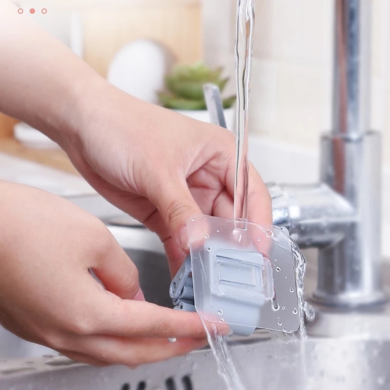Móc kẹp giữ chổi lau nhà gắn tường tiện lợi