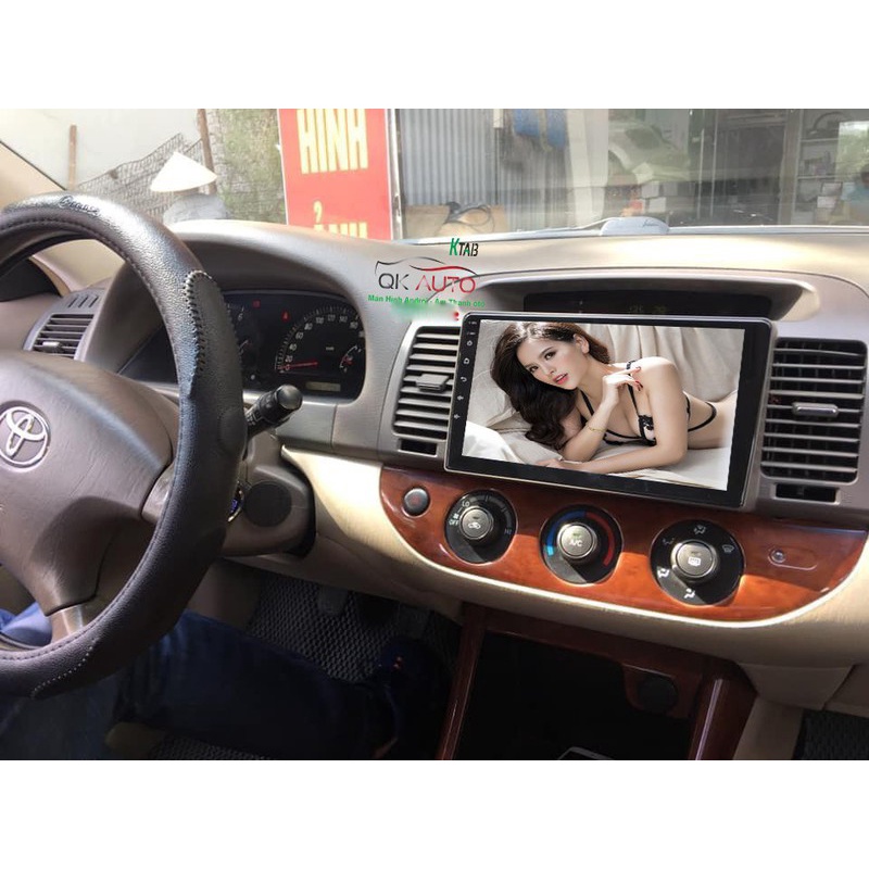 Màn hình DVD Android xe Camry 2003-2006,cắm sim 4G,wifi,RAM 2GB,ROM 32GB.Gói combo 3 trong 1