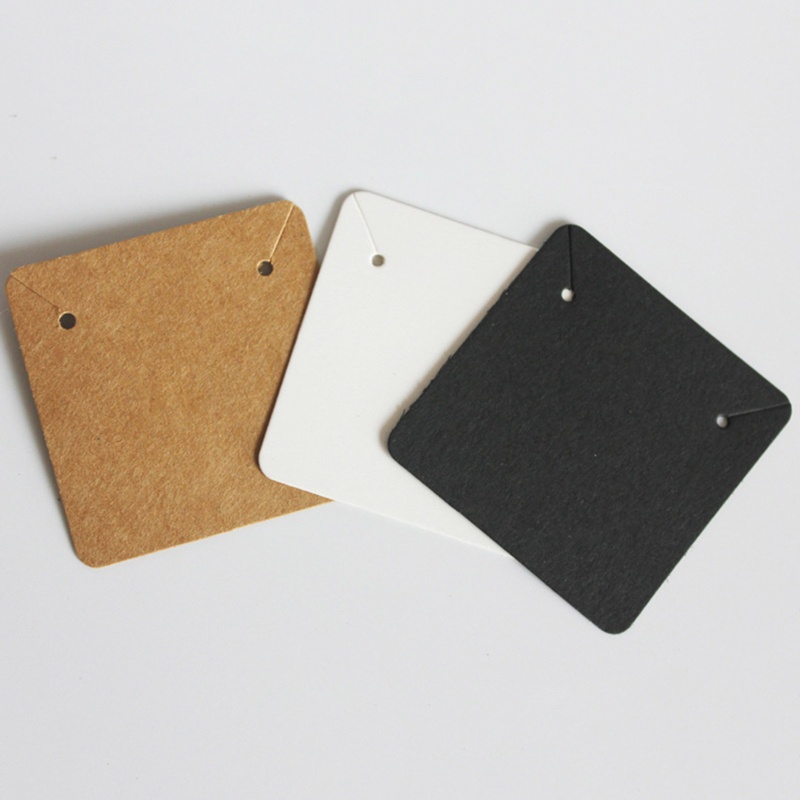 Thẻ Giấy Trống Trưng Bày Trang Sức Khuyên Tai DIY