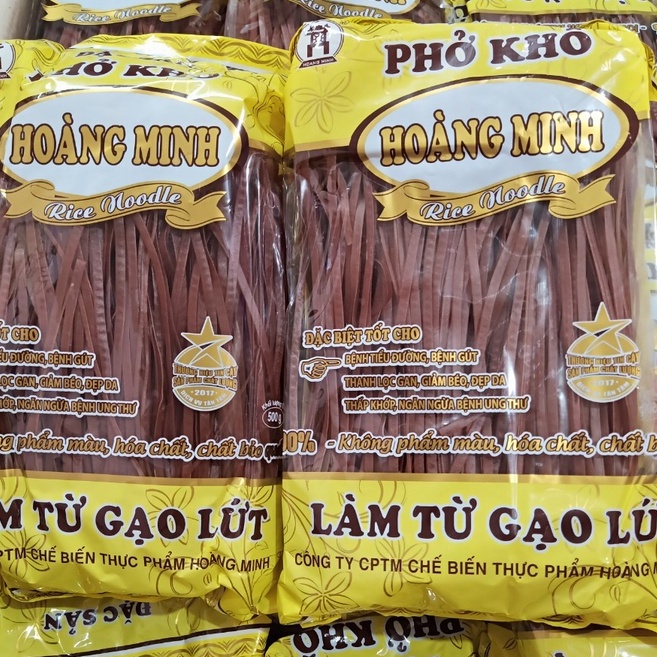 Phở Gạo Lứt Đỏ Thực Dưỡng - Hổ Trợ Ăn Kiêng Giảm Cân  500g ANKANFOOD