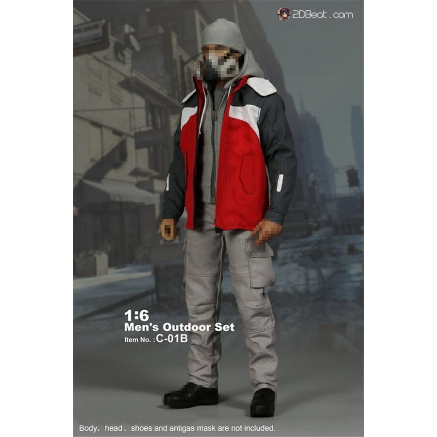 Trang phục doll action figure 1:6 Áo khoác CoolDesign dành cho figure nam và nữ