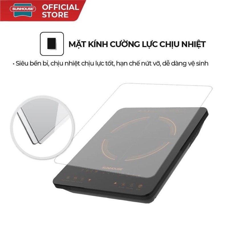 Bếp Từ Đơn SUNHOUSE SHD6803