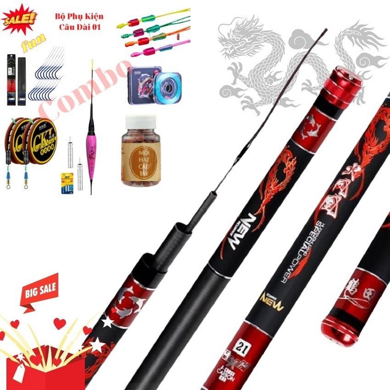 Cần Câu Đài Long Thần Cao Cấp 6H SPECIALPOWER XL01