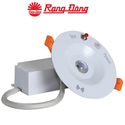 Đèn LED Downlight âm trần khẩn cấp 5W Rạng Đông AT07 KC 90/5W