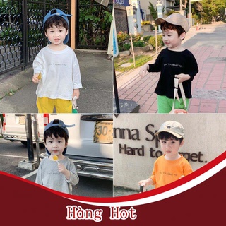 [Hàng Cao Cấp ] Áo thun cotton tay dài màu trơn thời trang xuân thu 2020 mới mẻ cho bé