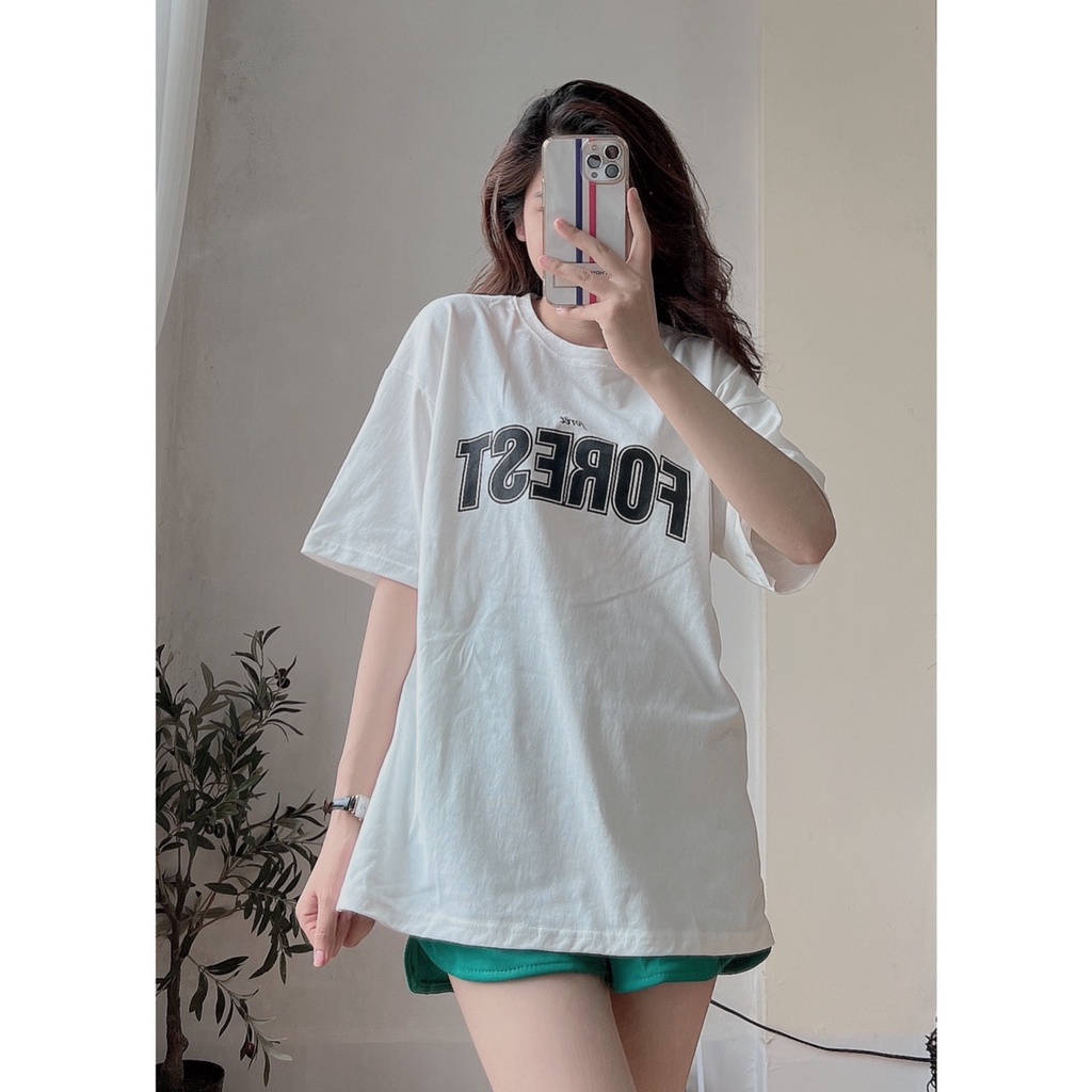 Áo Thun 3158 Forest Form Rộng PEONYB Unisex [FREESHIP] Phông ngắn tay lỡ oversize in hình vintage đẹp hàn quốc Ulzzang