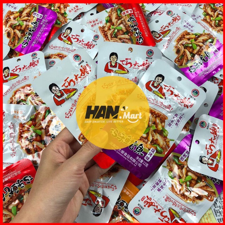 [Hàng có sẵn] Mực cay tứ xuyên 12 gram ăn vặt sẵn ngon giòn siêu hot cay date mới | BigBuy360 - bigbuy360.vn