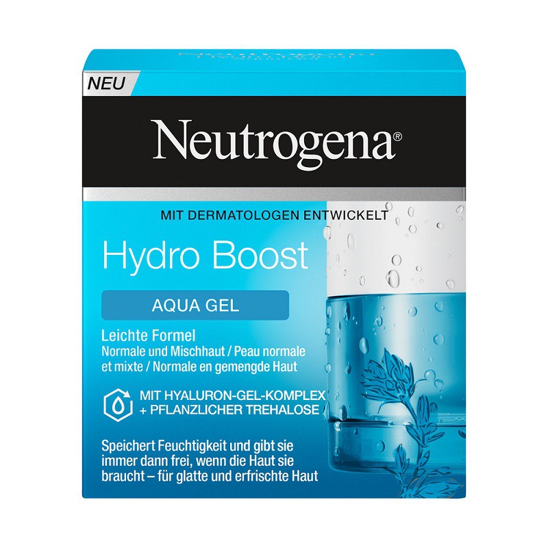 (HÀNG CHUẨN AUTHENTIC) Gel dưỡng da cấp ẩm Neutrogena Hydro Boost Aqua Gel