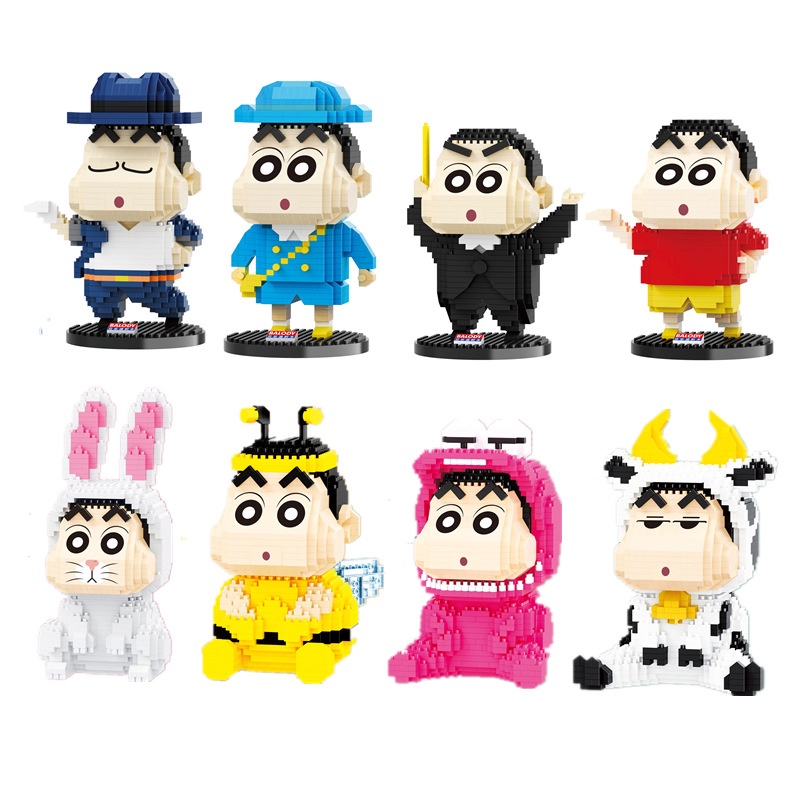 Đồ Chơi Lắp Ráp Mô Hình Nhân Vật Hoạt Hình 3D 18171-18181