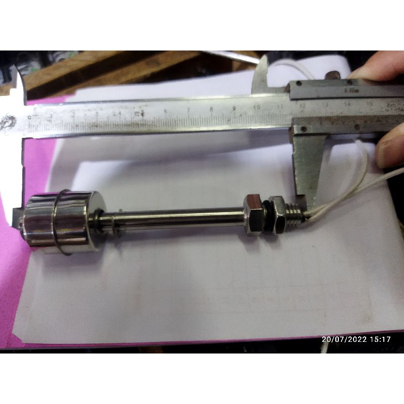 Phao điện inox báo mực nước