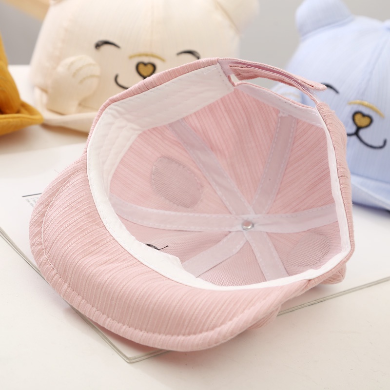 Mũ cho bé chất vải xịn họa tiết hoạt hình dễ thương cho bé trai bé gái 6 đến 24 tháng