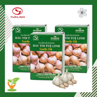 Thực Phẩm Bảo Vệ Sức Khỏe Dầu Tỏi Tuệ Linh 100 Viên