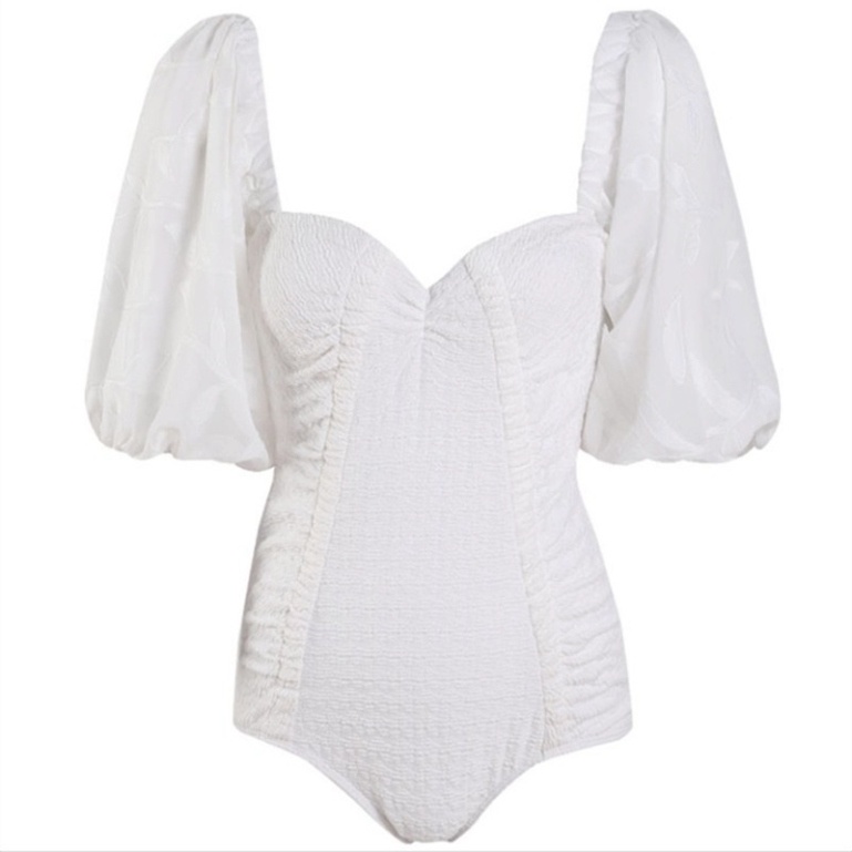 Bikini liền thân 1 mảnh LUHAZO sang chảnh Hàn Quốc cao cấp xịn xò không đụng hàng 2022 2603 DK4T403