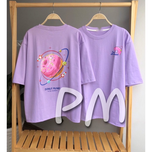 Áo quả cầu Donut in hai mặt