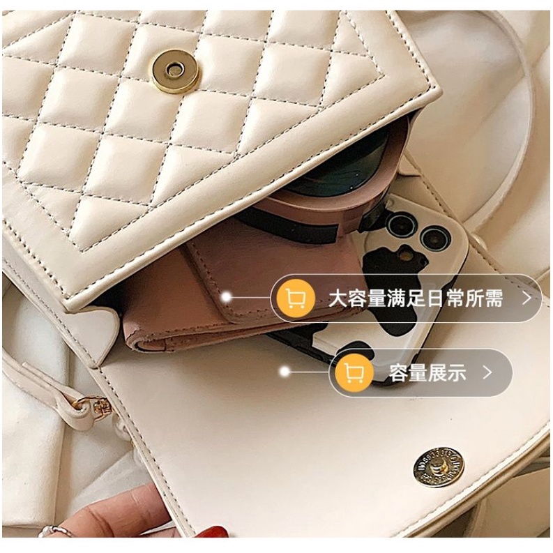 Túi xách đeo chéo mini phối dây ngọc đính nơ dễ thương hai size to và nhỏ có ảnh thật