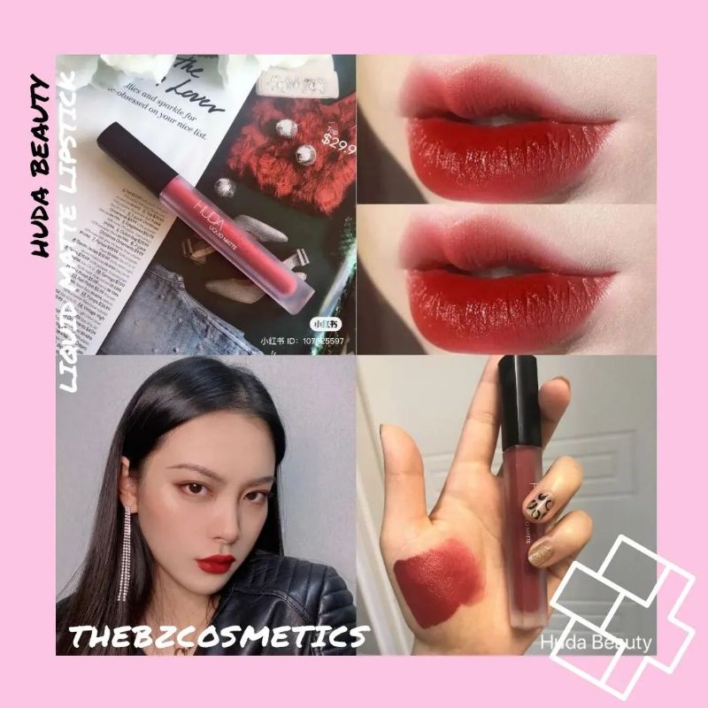 Son kem lì Huda các màu hot