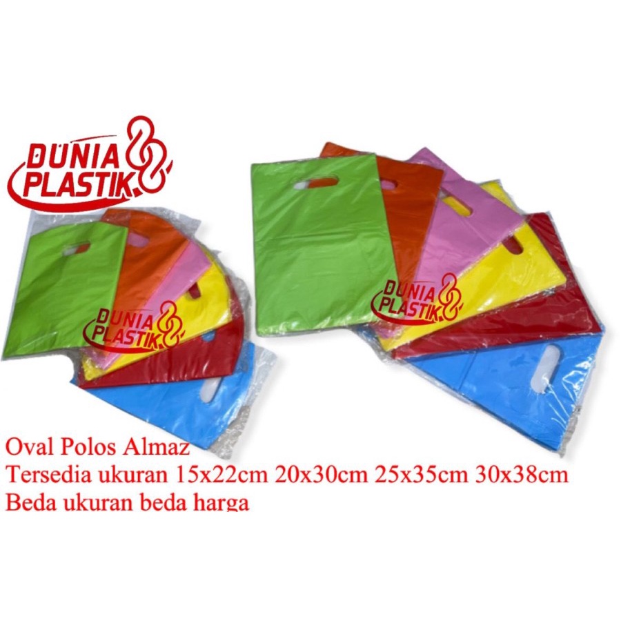 Túi Nhựa PE Hình Bầu Dục Kích Thước 15x22cm Chất Lượng Cao