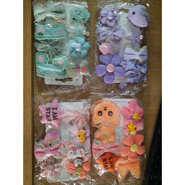 Set kẹp trẻ em siêu dễ thương