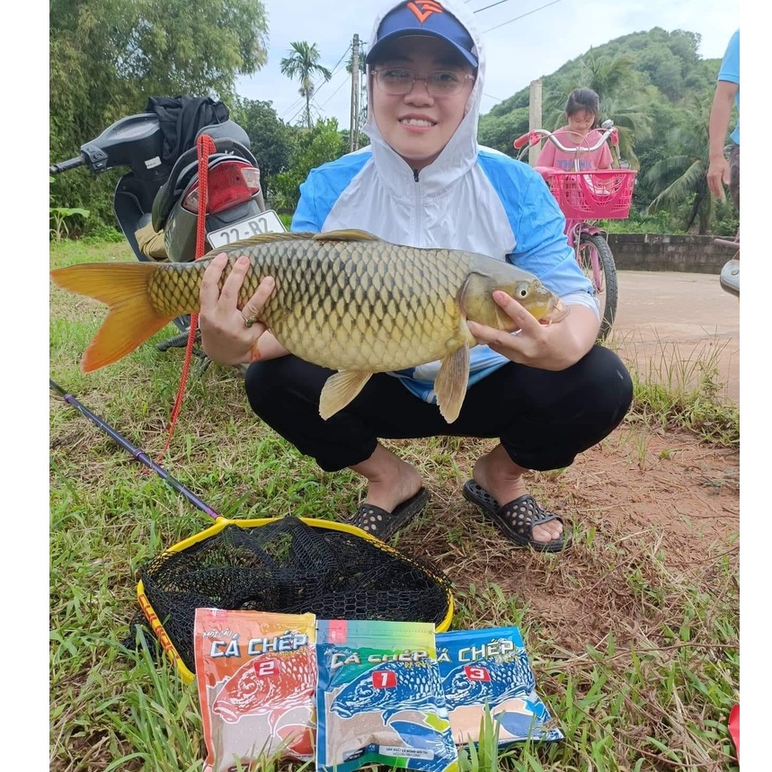 Mồi Câu Cá Chép Kim Long Số 3 Vị Thơm - Vietnam Fishing