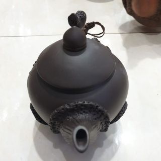 Ấm xuyến đất đen bát tràng