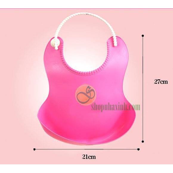 yếm máng ăn dặm cho bé