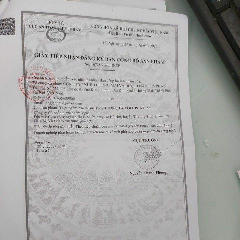 THÔNG TÁO Gia Phát .