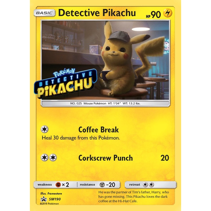 [BÀI IN] Trọn bộ 27 thẻ bài trong phim Pokemon - Detective Pikachu 2019